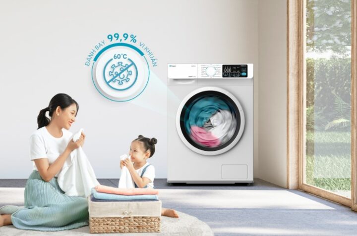 Lý do nên lựa chọn máy giặt Casper WF-105I140BWC Inverter
