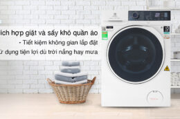 Máy giặt sấy Electrolux EWW9024P5WB 9kg: Sự lựa chọn tuyệt vời cho gia đình