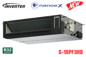 Điều Hòa Nối Ống Gió Panasonic 17100Btu 2 chiều Inverter S-18PF3HB/U-18PZ3H5 1 Pha Gas R32