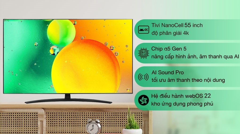 Sử dụng ứng dụng Trang trí sống động để hiển thị hình ảnh yêu thích của bạn  trên màn hình Tivi dưới dạng Trình bảo vệ màn hình  Sony VN