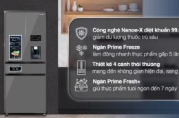 Tủ lạnh Panasonic NR-YW590YMMV 540 Lít và những công nghệ hiện đại