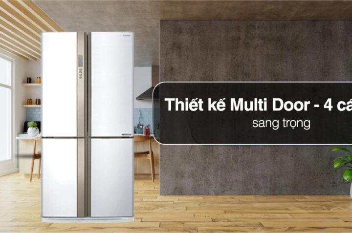 Tủ lạnh Sharp SJ-FX680V-WH 678 Lít và những lý do được lựa chọn nhiều