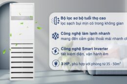 3 ưu điểm nổi bật của điều hòa tủ đứng LG ZPNQ30GR5E0
