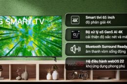 Điểm qua những công nghệ âm thanh, hình ảnh của Smart Tivi LG 65UQ7550PSF 65 inch