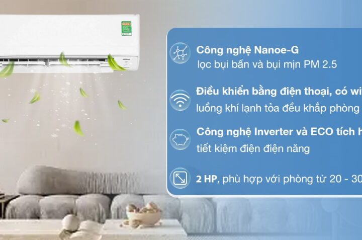 Điểm qua những công nghệ hiện đại có trên điều hòa Panasonic CU/CS-WPU18XKH-8