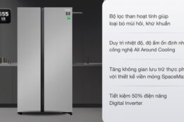 Điểm qua những công nghệ hiện đại có trên tủ lạnh Samsung RS62R5001M9/SV 647 Lít 