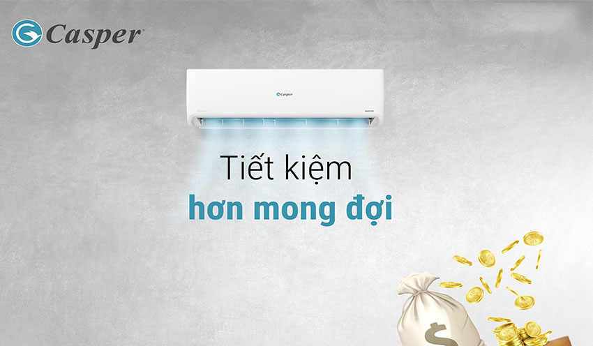 Điều hòa Casper GC-18IS33 nâng cao hiệu suất làm lạnh, tiết kiệm chi phí