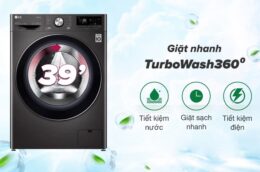 Những ưu điểm khiến máy giặt LG FV1411S3B Inverter được ưa chuộng