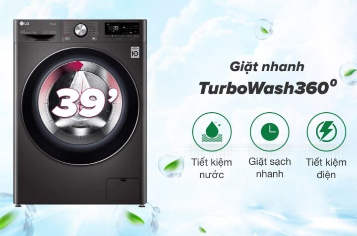 Những ưu điểm khiến máy giặt LG FV1411S3B Inverter được ưa chuộng