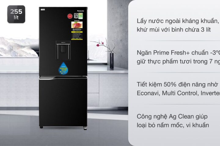 TOP 3 tủ lạnh Panasonic 2 cánh giá rẻ, chất lượng đáng mua