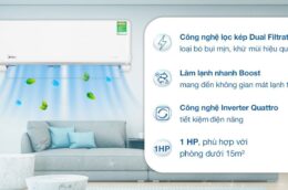 3 công nghệ hiện đại có trên điều hòa Midea MSAGA-10CRDN8 9000BTU
