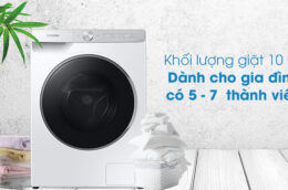Điểm qua những công nghệ giặt hiện đại có trên máy giặt Samsung WW10TP44DSH/SV 10kg