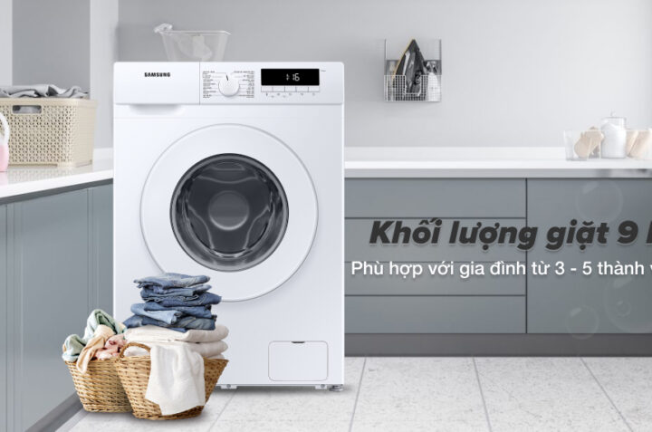 Máy giặt Samsung WW90T3040WW/SV 9kg: Sự lựa chọn thích hợp cho gia đình