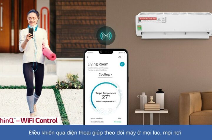 Những lý do khiến điều hòa LG V10API1 9000BTU được ưa chuộng