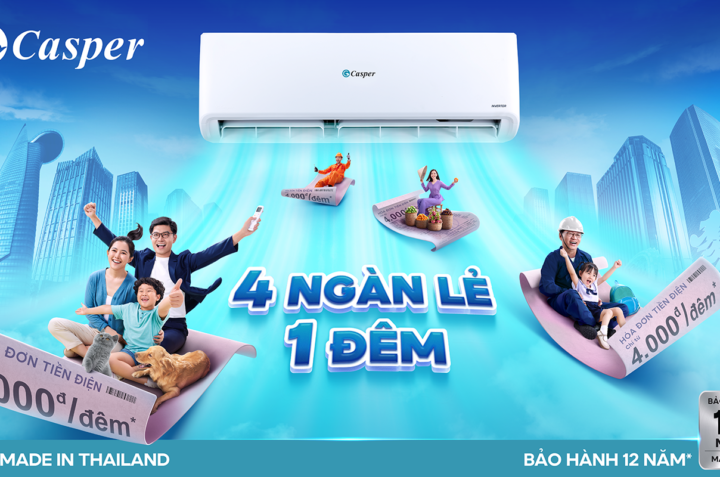 Tổng quan về mẫu điều hòa Casper GH-18IS35 2 chiều model 2023