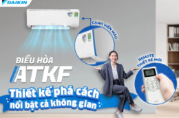 Điều hòa Daikin FTKF35XVMV 1 chiều: Làm lạnh nhanh chóng, tiết kiệm điện, lọc không