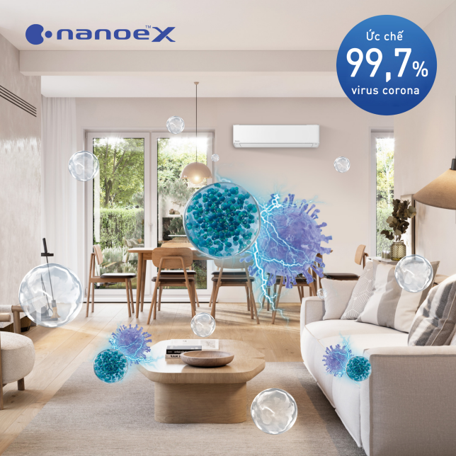 Điều hòa Panasonic CU/CS-XU9ZKH-8 có khả năng lọc không khí tối ưu, bảo vệ sức khỏe cho người dùng