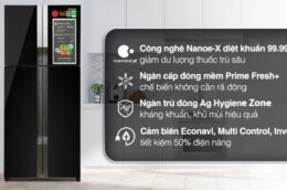 Khám phá những ưu điểm của tủ lạnh Panasonic NR-DZ601YGKV 550 Lít