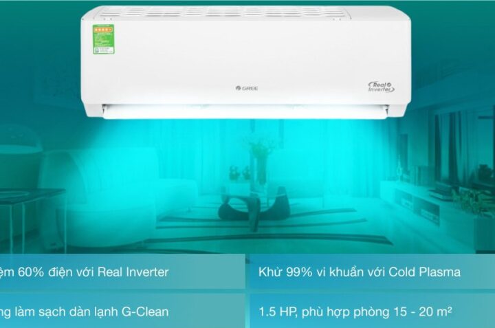 Những lý do điều hòa Gree GWC12PB-K3D0P4 12000BTU được ưa chuộng