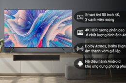 Những lý do khiến Smart Tivi Casper 55QG8000 QLED được ưa chuộng