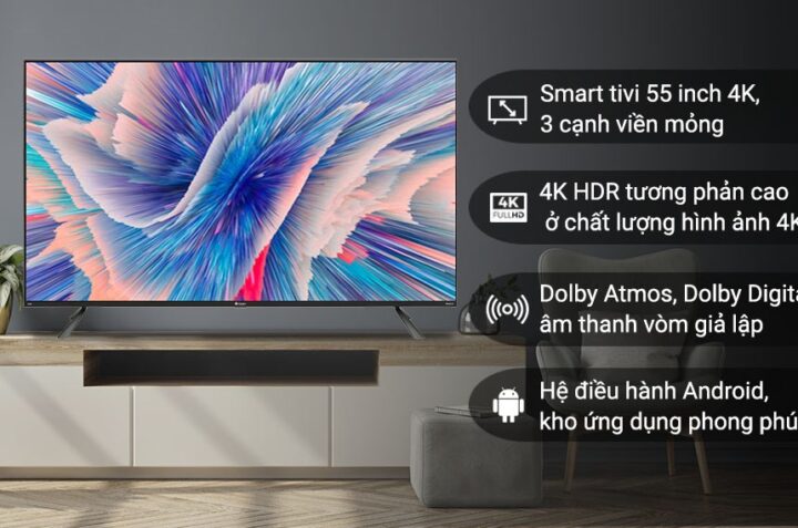 Những lý do khiến Smart Tivi Casper 55QG8000 QLED được ưa chuộng