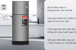 Những lý do nên lựa chọn tủ lạnh Sharp SJ-X201E-DS 196 lít