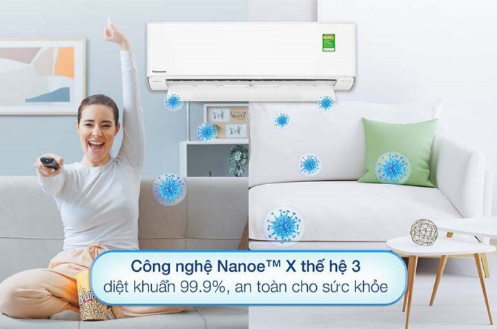 TOP 3 điều hòa Panasonic Inverter tiết kiệm điện, lọc không khí vượt trội