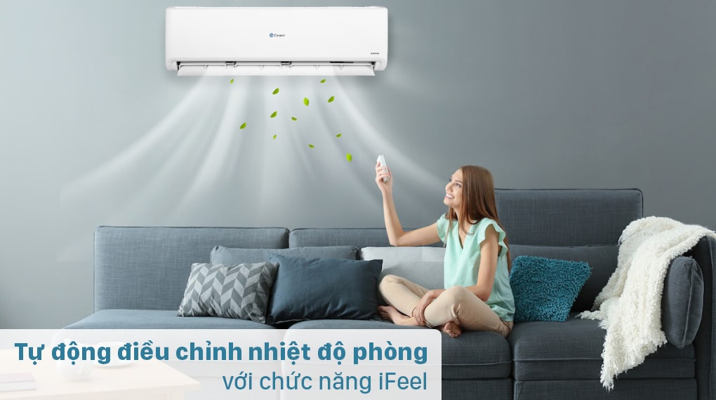 Tính năng cảm biến nhiệt độ iFeel của điều hòa Casper GC-09IS35 Inverter