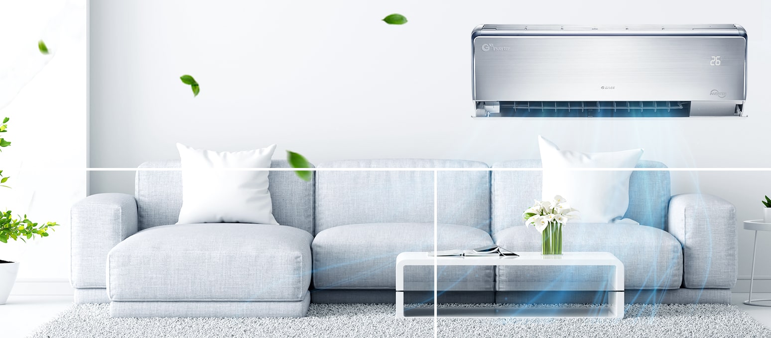 Điều hòa Gree GWC09UB-S6D9A4A thiết kế mới mẻ, độc đáo