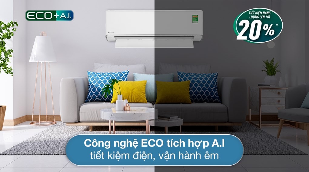 Điều hòa Panasonic CU/CS-XU12ZKH-8 có khả năng tiết kiệm điện vượt trội so với dòng điều hòa thông thường