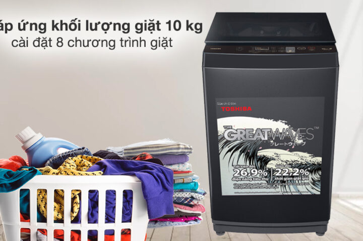 Mẫu máy giặt Toshiba AW-M1100PV(MK) 10kg có những ưu, nhược điểm gì?