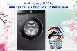 Máy giặt Samsung AI WW10T634DLX/SV có những ưu, nhược điểm gì?