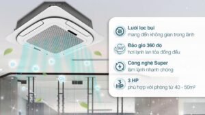 Điều Hòa Âm Trần Nagakawa 28000BTU 1 Chiều NT-C28R1T20