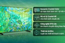 Trải nghiệm tuyệt đỉnh với Smart Tivi Samsung UA55CU8500KXXV 4K