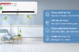 Những mẫu điều hòa LG 12000BTU chất lượng tốt đáng mua