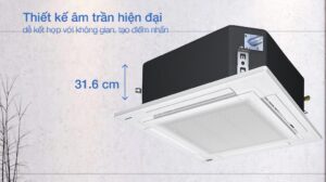 Điều Hòa Âm Trần Panasonic 47800BTU 1 Chiều Inverter S-3448PU3H/U-48PR1H8 3 Pha