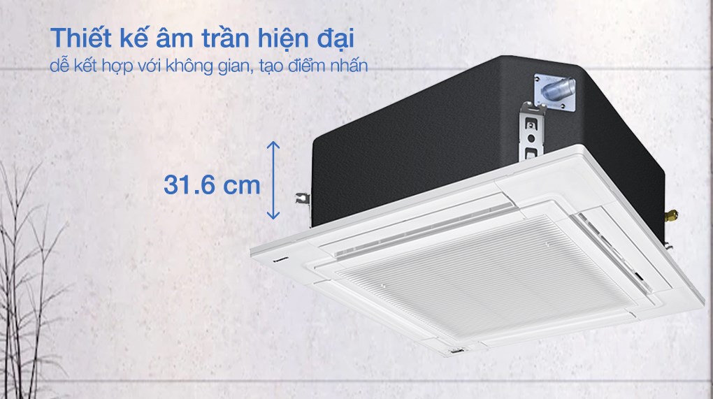 Điều Hòa Âm Trần Panasonic 47800BTU 1 Chiều Inverter S-3448PU3H/U-48PR1H8 3 Pha