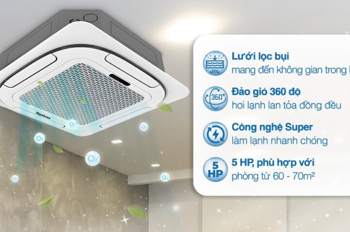 Ưu, nhược điểm của điều hòa âm trần Nagakawa NT-C50R1T20