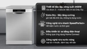 Máy Rửa Bát Bosch SMS8YCI03E 14 Bộ Series 8