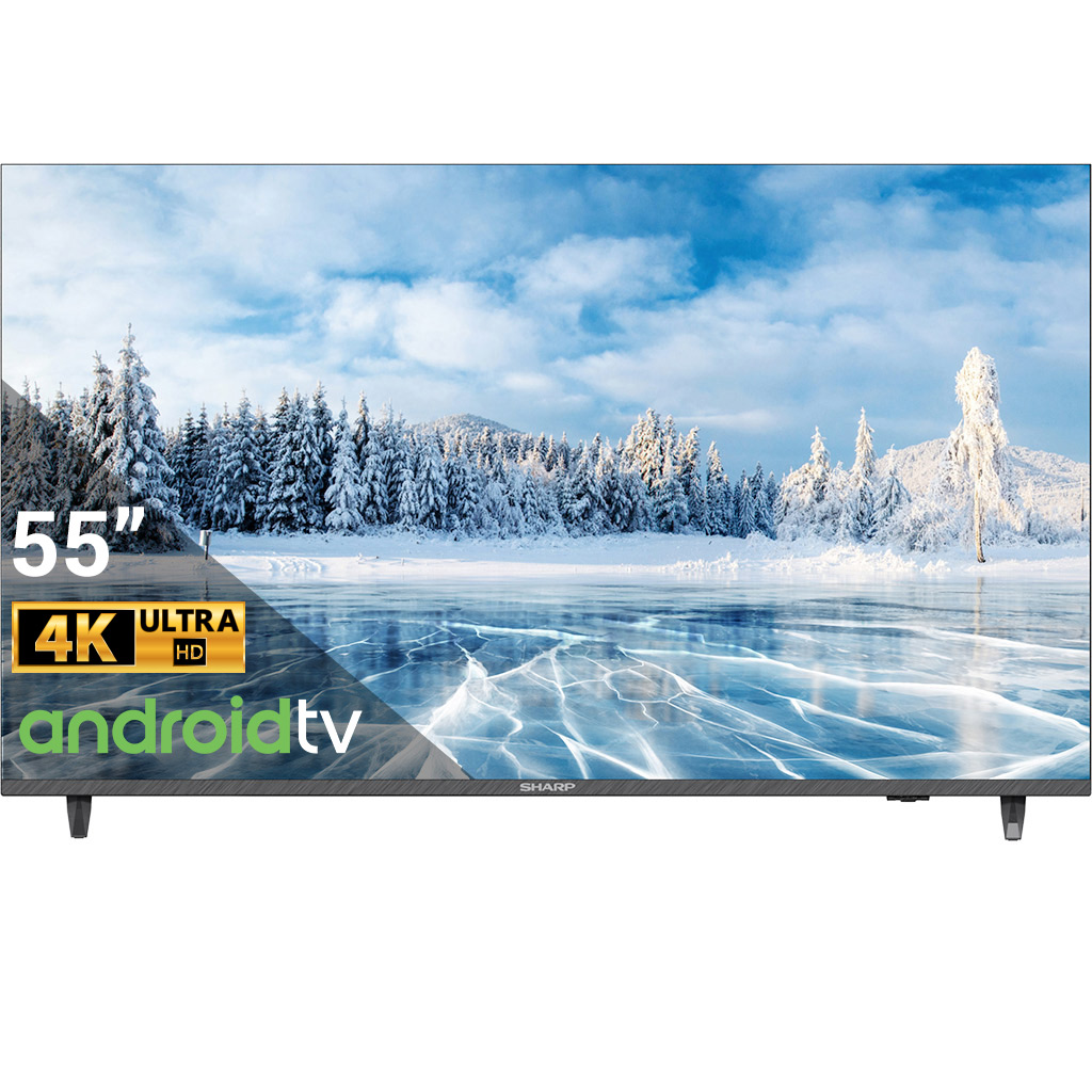 Android Tivi Sharp 4K UHD 55 inch 4T-C55DJ3X