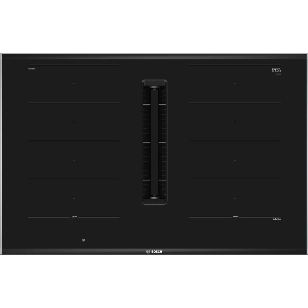 Bếp Từ Kết Hợp Hút Mùi Bosch PXX875D67E 4 Vùng Nấu Serie 8