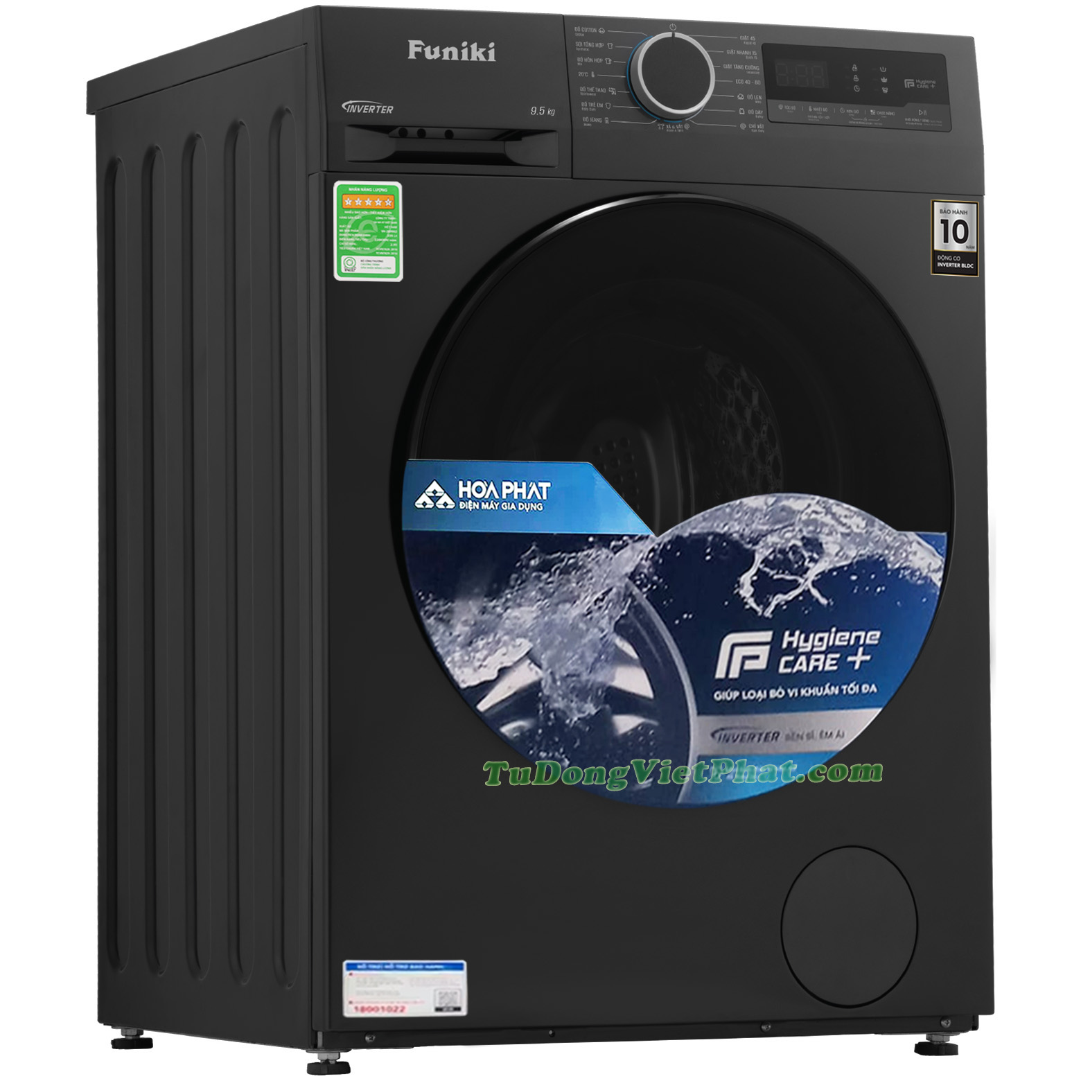 Máy Giặt Funiki Inverter 9.5kg HWM F895ADG