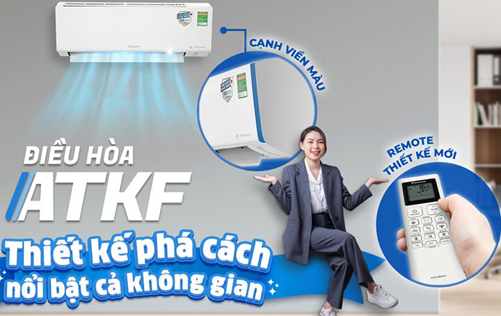 Những lý do nên sở hữu điều hòa Daikin ATKF35XVMV 12000BTU