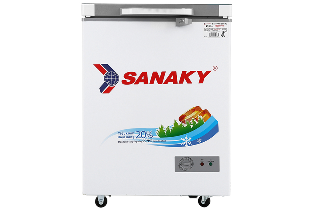 Tủ Đông Sanaky VH-1599HYK 1 Cánh 100 Lít