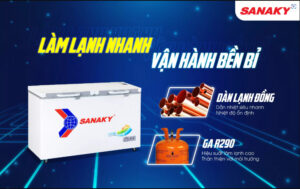 Tủ Đông Sanaky VH-5699HYK 1 Ngăn 560 Lít