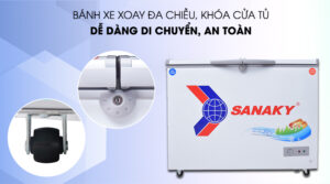 Tủ đông Sanaky 220 lít VH-2899W1
