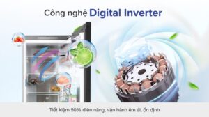 Tủ Lạnh Samsung Inverter BESPOKE 2 Cánh RB33T307055/SV 339 Lít