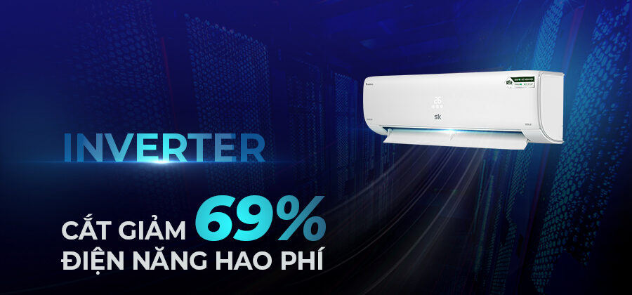 Công nghệ inverter tiết kiệm điện