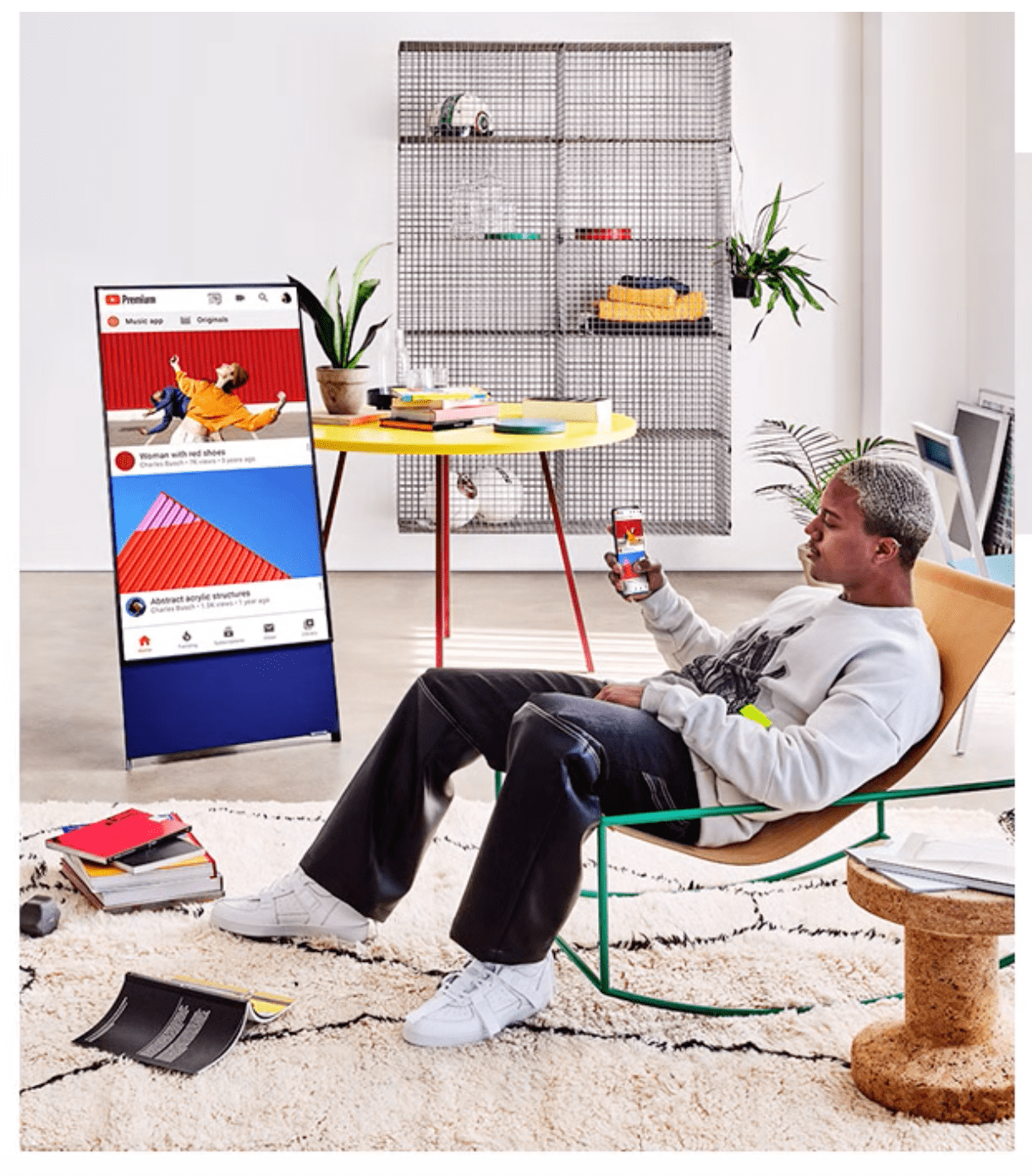 Tivi samsung thiết kế theo Phong cách The Sero