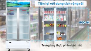 Tủ Mát Sanaky VH-1209HP 2 Cánh 1000 Lít